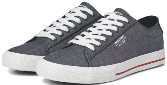 Jack & Jones Ryder Canvas Sneakers Chambray Blue - Herenschoenen 40-52 - 