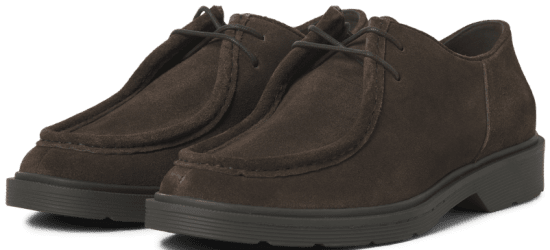 Jack & Jones Austin Suede Moc Brown Stone - Herenschoenen 40-52 - 