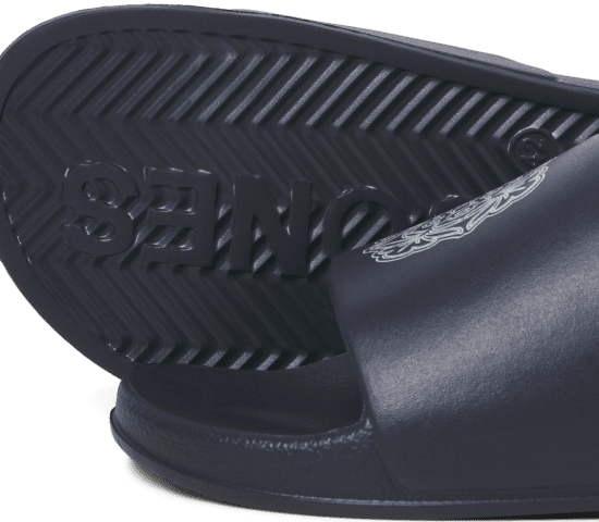 Jack & Jones Flower Sliders Black - Herenschoenen 40-52 - 