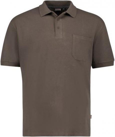 Adamo 139311 Poloshirt RF Brown - Polo shirts - Grote Maten Poloshirts Heren
