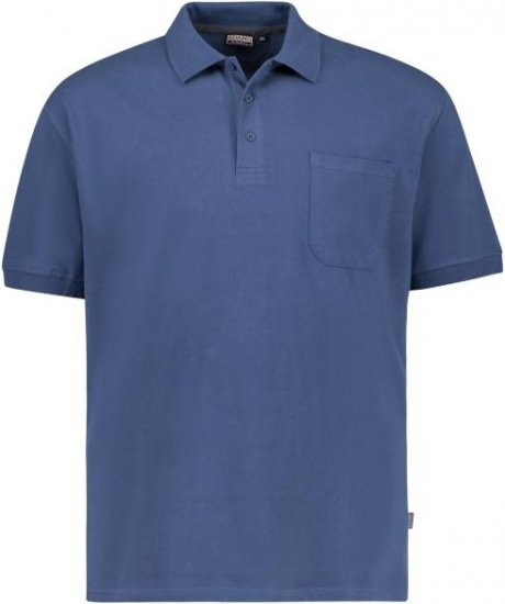 Adamo 139311 Poloshirt RF Denim Blue - Polo shirts - Grote Maten Poloshirts Heren