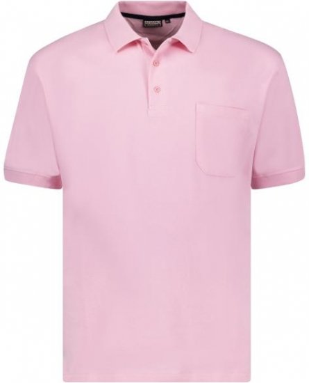 Adamo 139311 Poloshirt RF Pink - Polo shirts - Grote Maten Poloshirts Heren