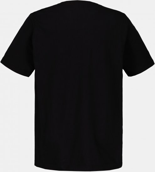 JP1880 KISS Retro Graphic Comfort Fit Band T-Shirt Black - T-shirts - Grote Maten T-shirts Heren