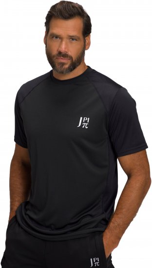 JP1880 FLEXNAMIC® QuickDry Tennis T-Shirt Black - Sportkleding & outdoor - Grote Maten Sportkleding Heren