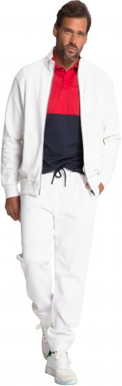 JP1880 Tennis Sweatshirt Snow White - Sportkleding & outdoor - Grote Maten Sportkleding Heren