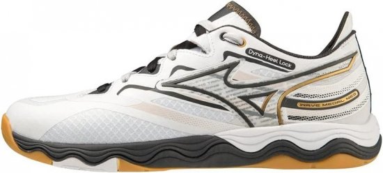 Mizuno 81GA232502 Sneakers White/Black/Gold - Herenschoenen 40-52 -