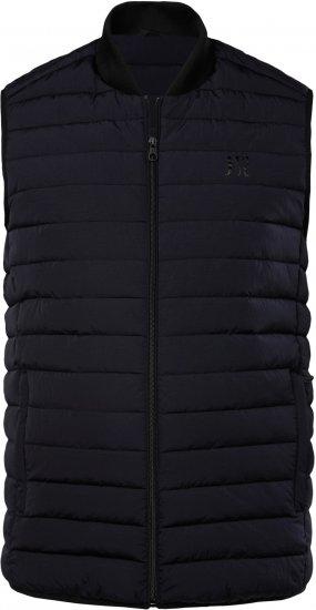 JP1880 Guilted College Collar Golf Vest Dark Navy - Sportkleding & outdoor - Grote Maten Sportkleding Heren