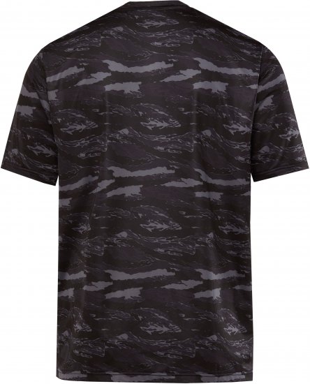 JP1880 QuickDry Graphic Print Tennis T-Shirt Black - Sportkleding & outdoor - Grote Maten Sportkleding Heren