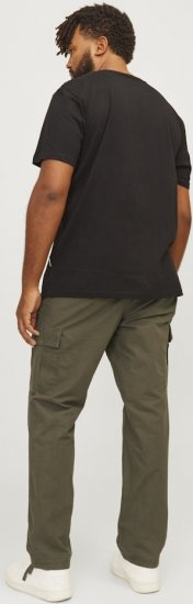 Jack & Jones KANE BARKLEY Cargopants Khaki - Jeans & broeken - Jeans & Broeken Grote Maten Heren