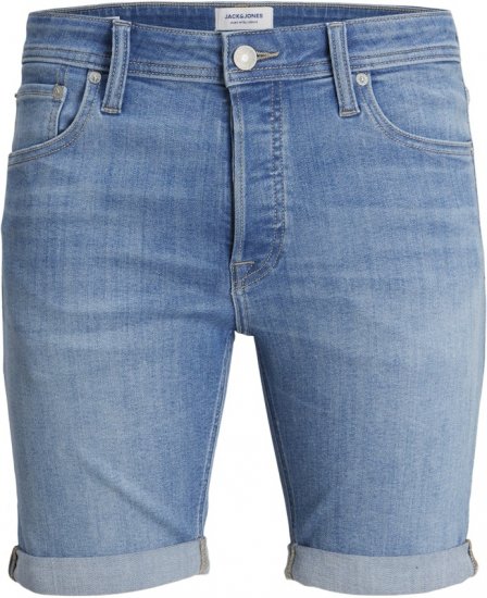 Jack & Jones Rick Original Shorts Blue Denim - Shorts - Grote Maten Korte Broeken Heren