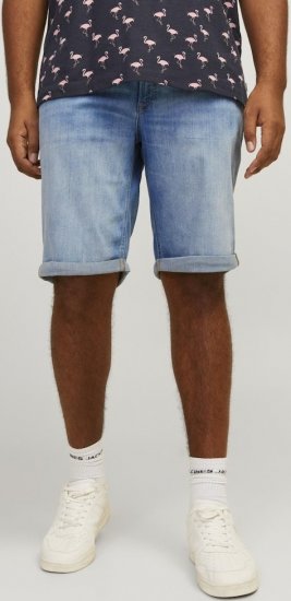 Jack & Jones Rick Original Shorts Blue Denim - Shorts - Grote Maten Korte Broeken Heren