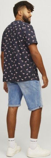 Jack & Jones Rick Original Shorts Blue Denim - Shorts - Grote Maten Korte Broeken Heren