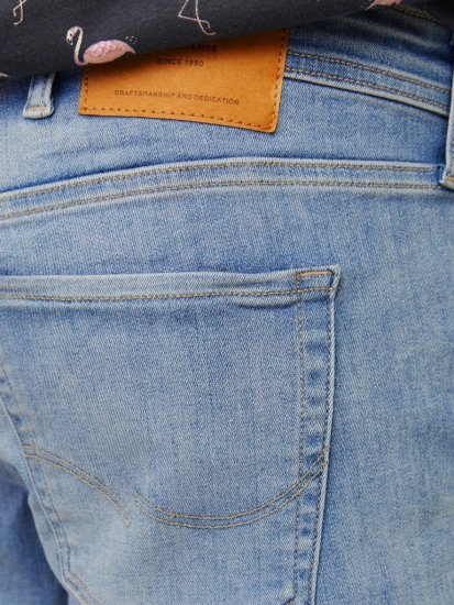 Jack & Jones Rick Original Shorts Blue Denim - Shorts - Grote Maten Korte Broeken Heren