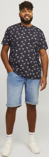 Jack & Jones Rick Original Shorts Blue Denim - Shorts - Grote Maten Korte Broeken Heren
