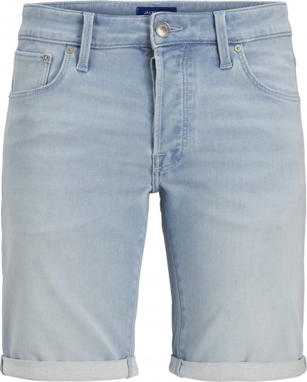 Jack & Jones Rick Icon I.K. Shorts Blue Denim - Shorts - Grote Maten Korte Broeken Heren