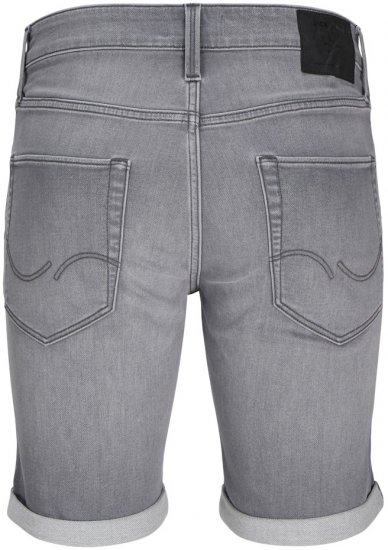 Jack & Jones Rick Icon I.K. GE 063 Shorts Grey Denim - Shorts - Grote Maten Korte Broeken Heren