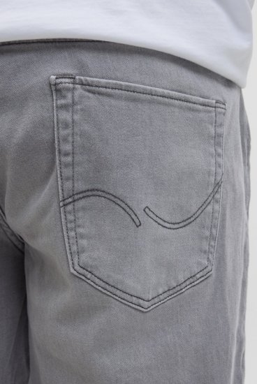 Jack & Jones Rick Icon I.K. GE 063 Shorts Grey Denim - Shorts - Grote Maten Korte Broeken Heren