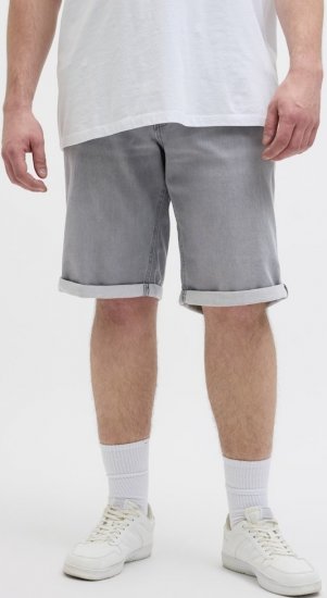 Jack & Jones Rick Icon I.K. GE 063 Shorts Grey Denim - Shorts - Grote Maten Korte Broeken Heren