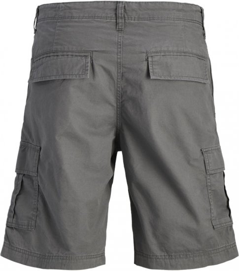Jack & Jones Cole Mateo Cargo Shorts Castlerock - Shorts - Grote Maten Korte Broeken Heren