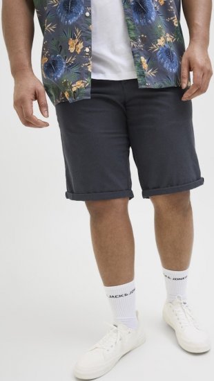 Jack & Jones Marco Erik Chino Shorts Navy Blazer - Shorts - Grote Maten Korte Broeken Heren
