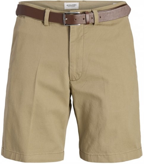 Jack & Jones Marco Franco Chino Shorts Brown - Shorts - Grote Maten Korte Broeken Heren