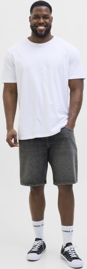 Jack & Jones Tony Original Denim Shorts Black - Shorts - Grote Maten Korte Broeken Heren