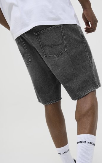 Jack & Jones Tony Original Denim Shorts Black - Shorts - Grote Maten Korte Broeken Heren