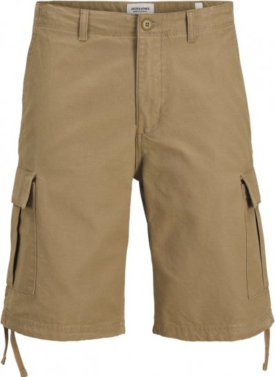 Jack & Jones Cole Barkley Cargo Shorts Brown - Shorts - Grote Maten Korte Broeken Heren
