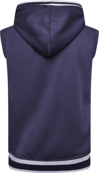 Kam Jeans TS005 Retro Tracky Set (Shorts/Sleeveless Hoodie) Navy - Motleys gekke april solden - 
