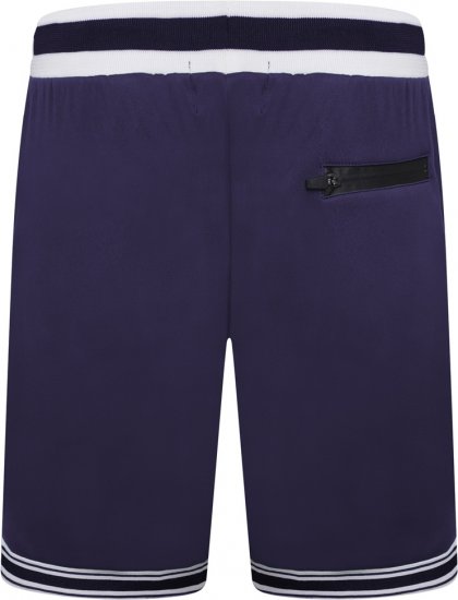 Kam Jeans TS005 Retro Tracky Set (Shorts/Sleeveless Hoodie) Navy - Motleys gekke april solden - 