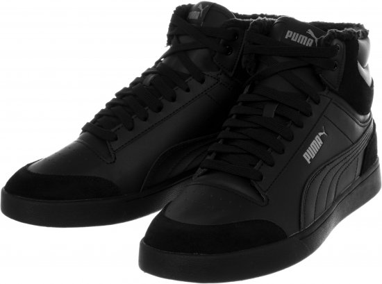 Puma Shuffle Mid Fur Shoes Black - Herenschoenen 40-52 - 