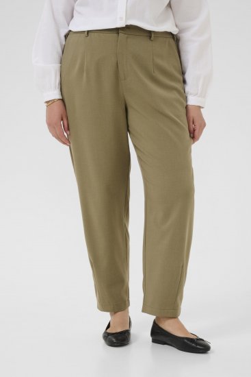 Kaffe Curve Nana Overhemd met lange mouw Wit - Blouses & tunieken - 