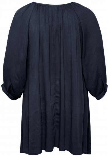 Kaffe Curve Ami 3/4 mouw Tuniek Midnight marine - T-shirts - 