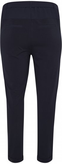 Kaffe Curve Jia Broek met riem Midnight marine - Jeans & Broeken in Grote Maten – Plus Size - 