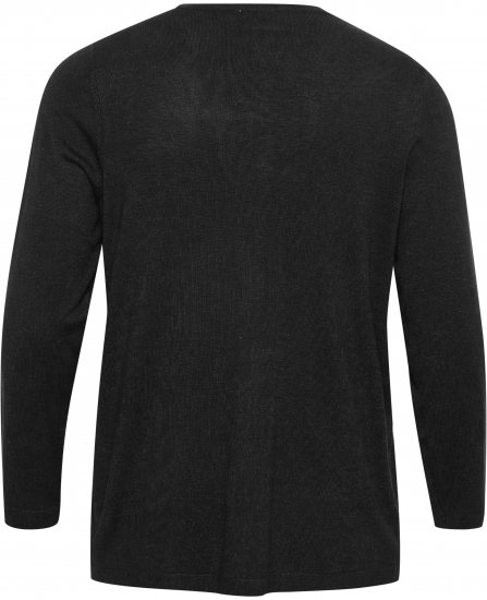 Kaffe Curve Farsia Vest Diepzwart - Sweaters & hoodies - 
