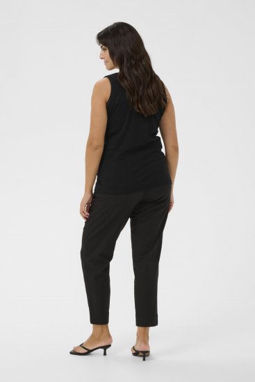 Kaffe Curve Carina Tanktop Diepzwart - T-shirts - 