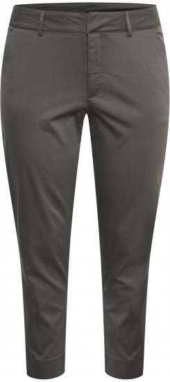 Kaffe Curve Leana Chino Broek 7/8 Donkere Schaduw - Jeans & Broeken in Grote Maten – Plus Size - 