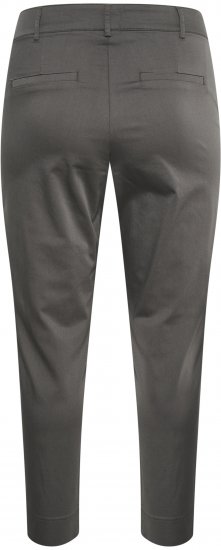 Kaffe Curve Leana Chino Broek 7/8 Donkere Schaduw - Jeans & Broeken in Grote Maten – Plus Size - 