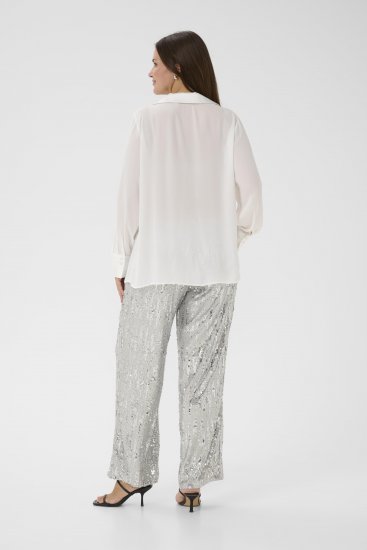 Kaffe Curve Gina Shirt White - Blouseshirts - 