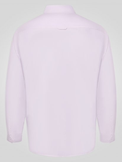D555 Richard Oxford Overhemd Met Lange Mouwen TALL Roze - TALL hemden - 