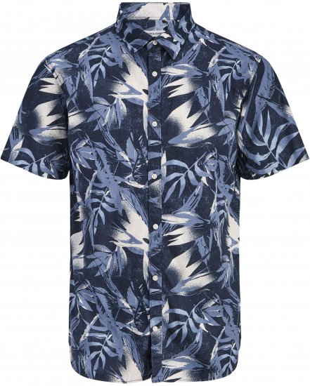 Jack & Jones Honolulu Short Sleeve Resort Shirt - Shirts met korte mouwen - Grote Maten Overhemden Korte Mouw