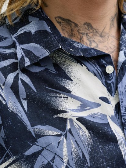 Jack & Jones Honolulu Short Sleeve Resort Shirt - Shirts met korte mouwen - Grote Maten Overhemden Korte Mouw