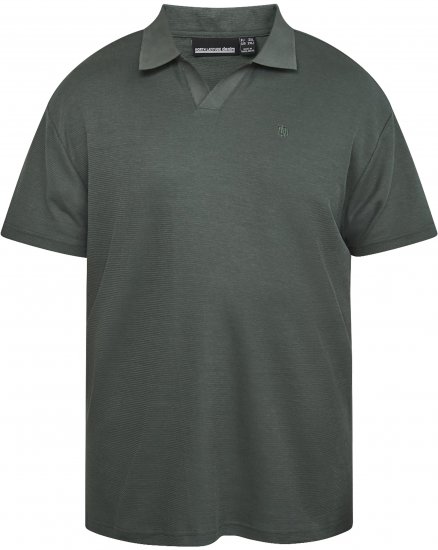 North Latitude 61346 V-hals Polo Donkergroen - Polo shirts - Grote Maten Poloshirts Heren