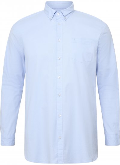 North Latitude Oxford Shirt Light Blue - Hemden - Overhemden Grote Maten Heren
