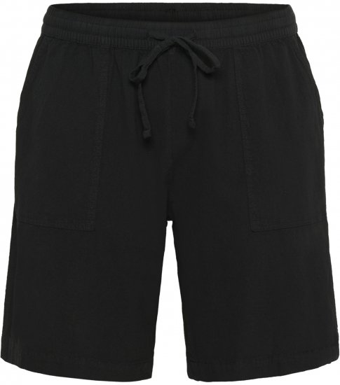 Kaffe Curve Nana Liah Shorts Zwart - Jeans & Broeken in Grote Maten – Plus Size - 