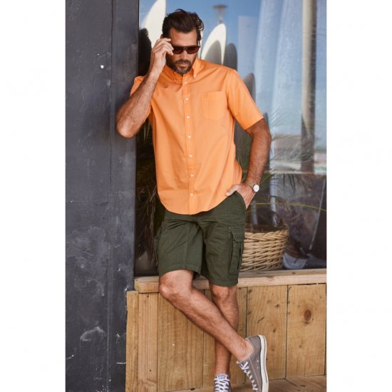 JP1880 Shorts Cargo Bermuda Dark Olive - Shorts - Grote Maten Korte Broeken Heren