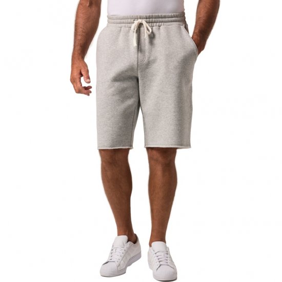 JP1880 Bermuda Sweatshorts Relaxed Fit Grey - Shorts - Grote Maten Korte Broeken Heren