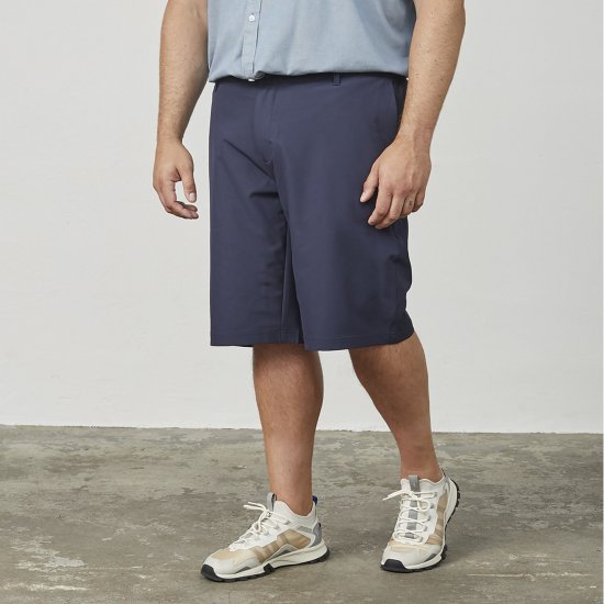North Latitude Cool Effect Comfort Fit Shorts Blue - Shorts - Grote Maten Korte Broeken Heren