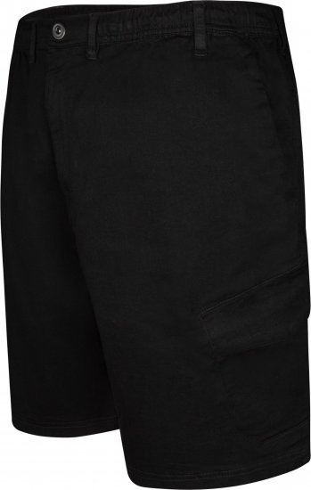 Espionage LW166 Cargo Shorts Black - Shorts - Grote Maten Korte Broeken Heren