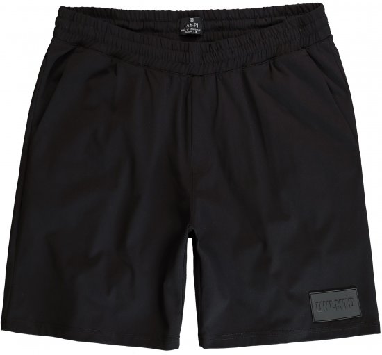 JAY-PI Bermuda FLEXNAMIC® Shorts Black - Shorts - Grote Maten Korte Broeken Heren